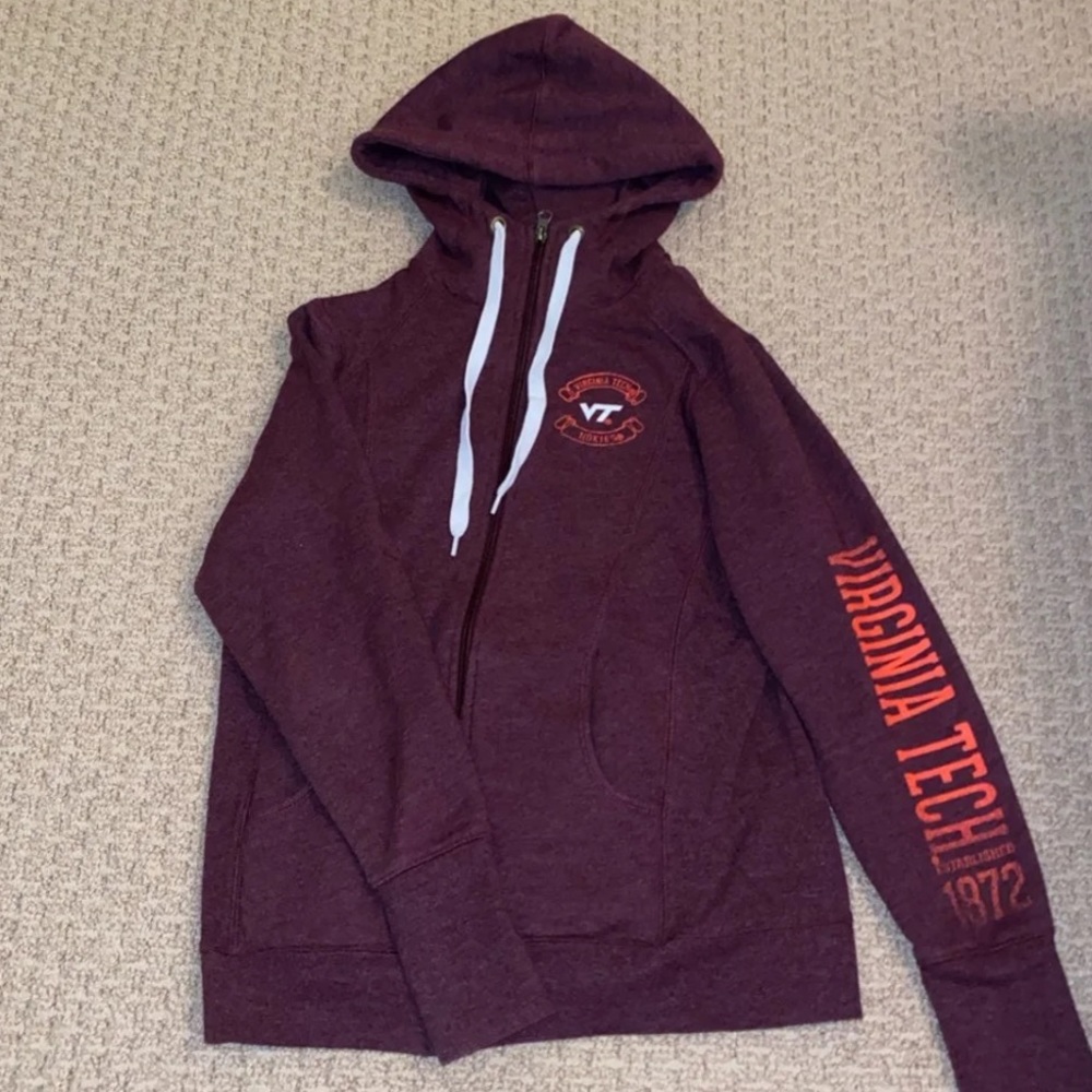 Virginia Tech Zippered Jacket